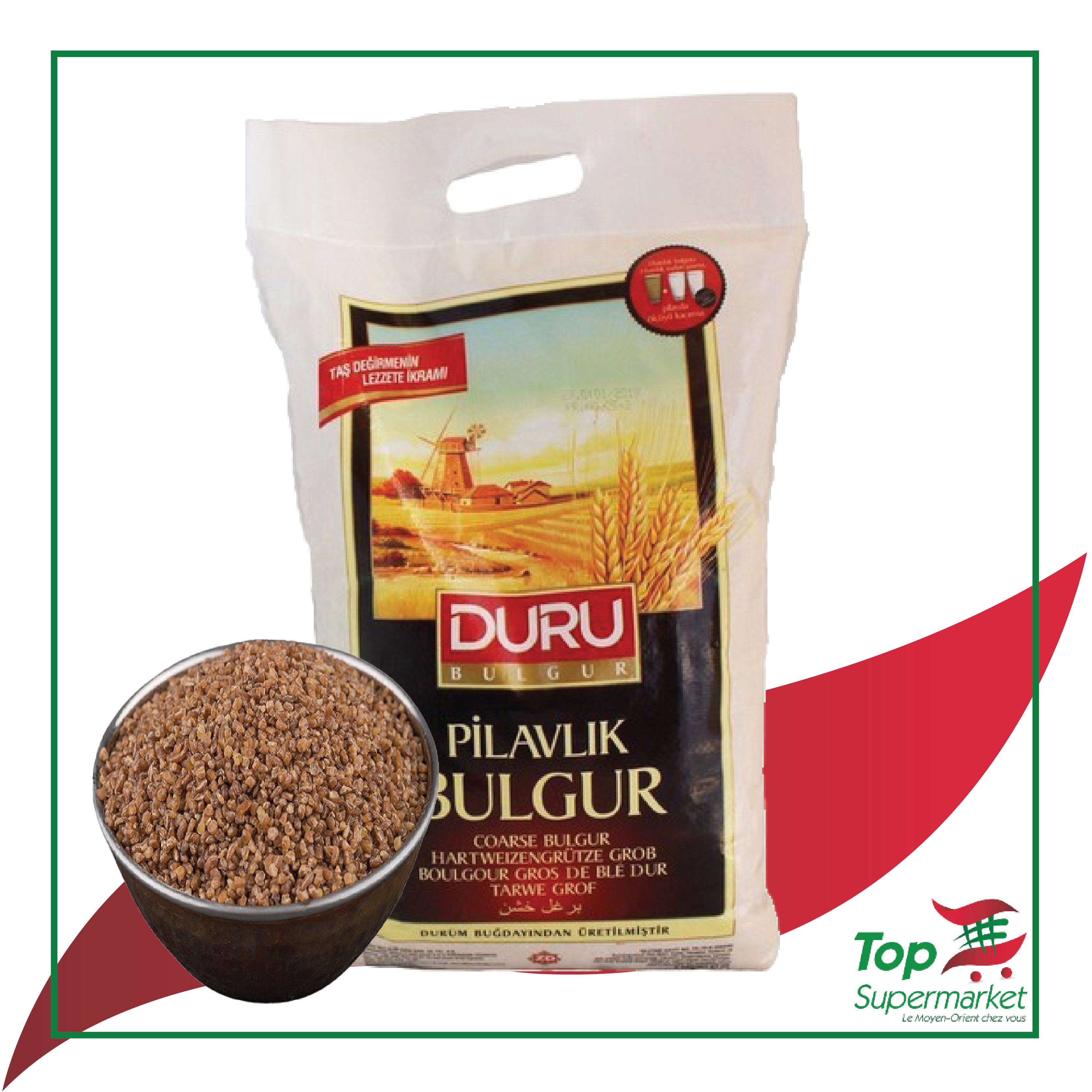 Duru Bulgur blanc gros 5KG